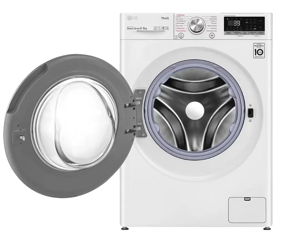 Mașină de spălat cu uscător LG F4DV709S2E Alb