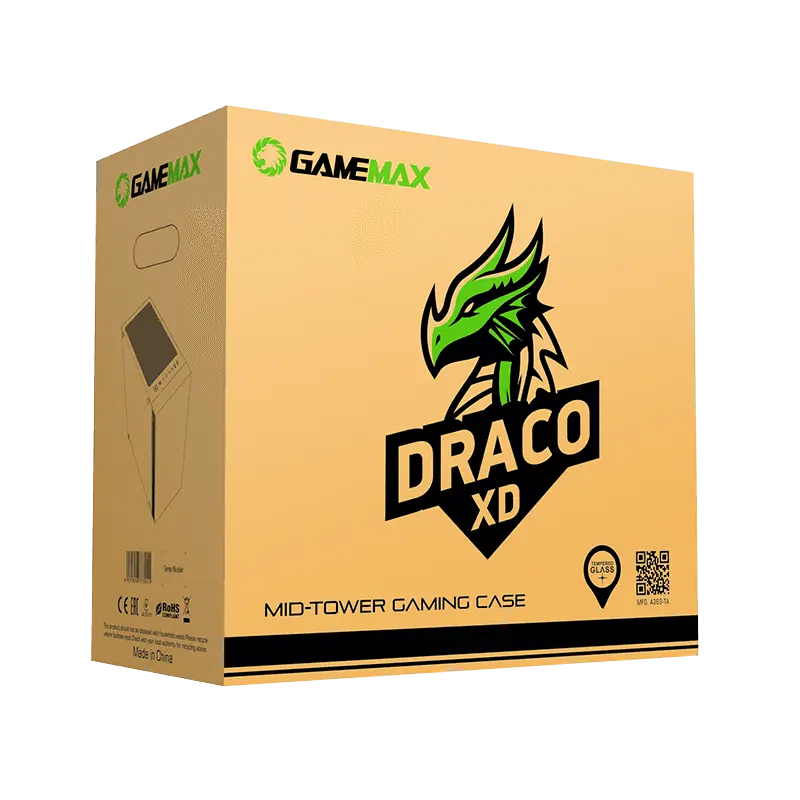 Carcasă PC Gamemax DARCO XD Midi-Tower Negru