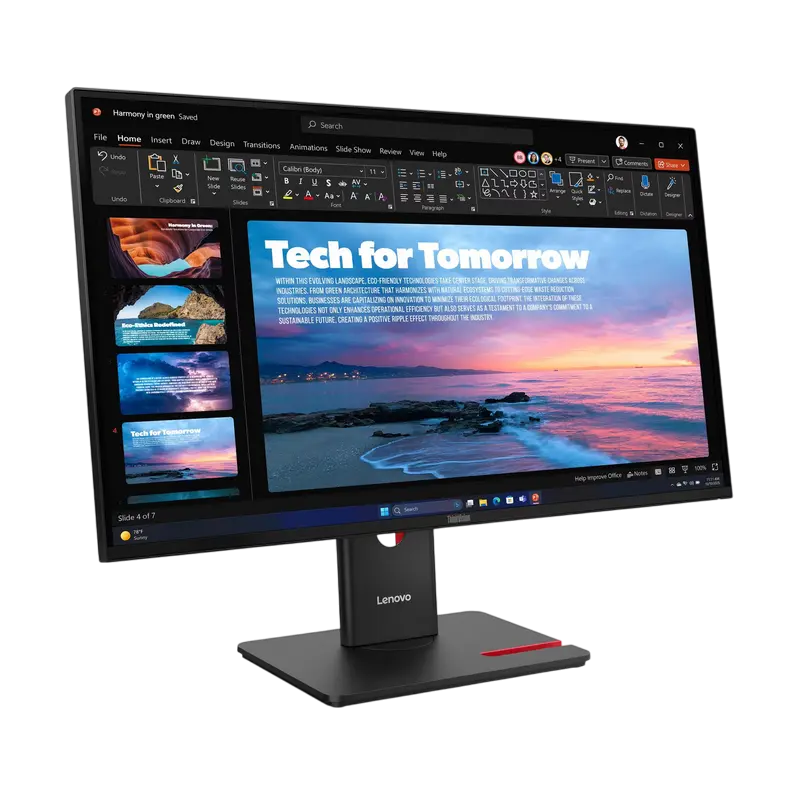 Монитор Lenovo ThinkVision T27QD-40 Eclipse Black