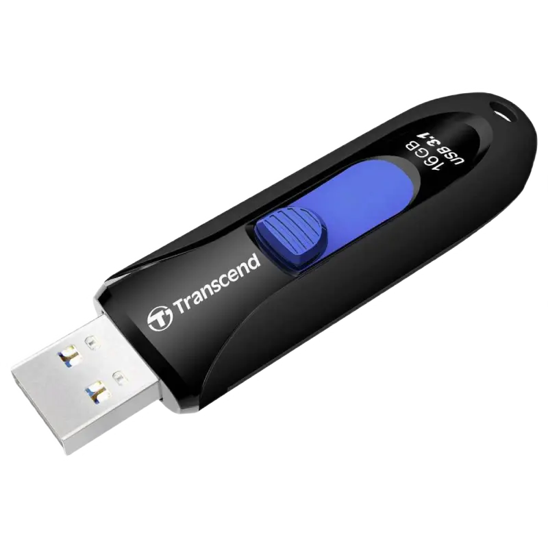 USB Flash накопитель Transcend JetFlash 790 16ГБ Чёрный
