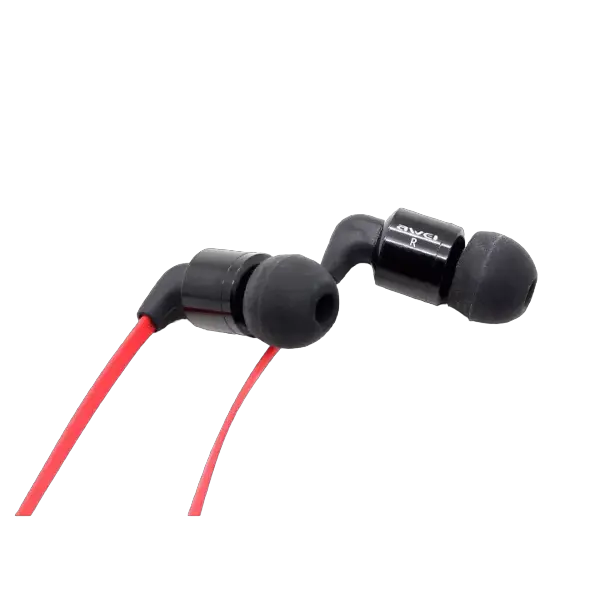 Наушники Awei ES600i Чёрный/Красный