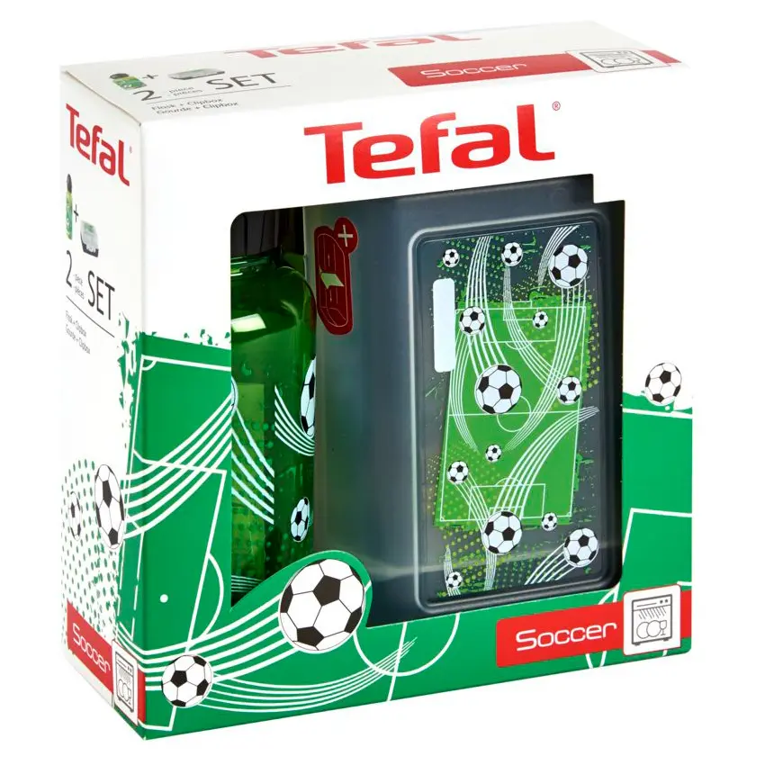Набор для ланча детский Tefal K3169314 Kids Lunch box Зелёный