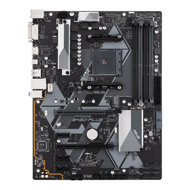 Материнская плата ASUS PRIME B450-PLUS AM4 ATX