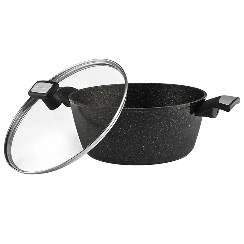 Кастрюля Polaris Monolit-24C Monolit Чёрный