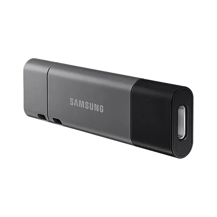 USB Flash накопитель Samsung DUO Plus 256ГБ Серый/Черный