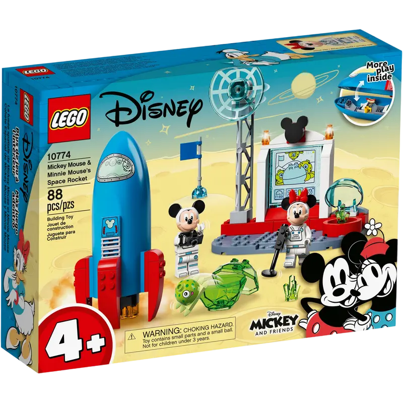 Конструктор LEGO Mickey Mouse & Minnie Mouse's Space Rocket Разноцветный