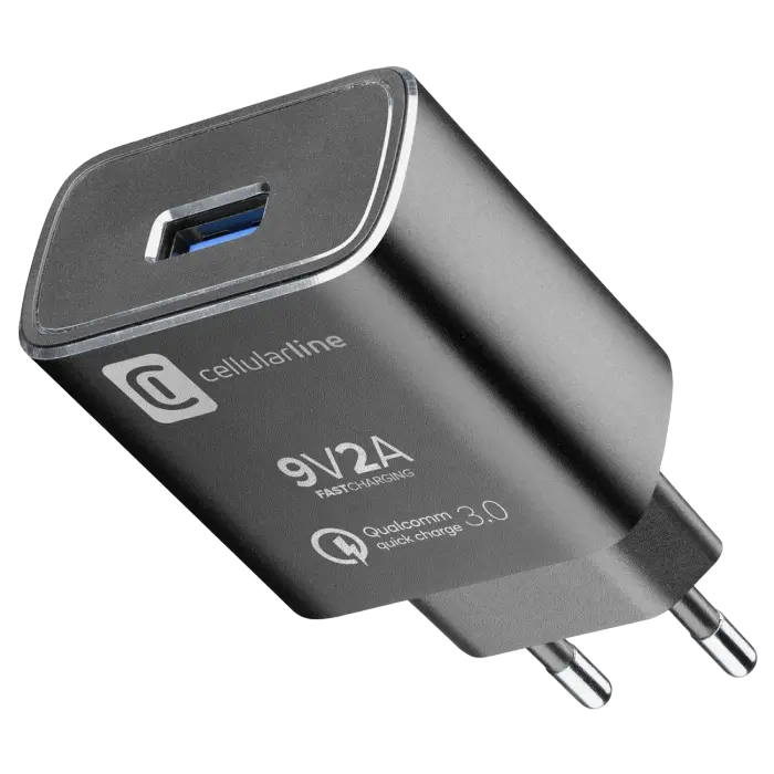 Incărcător auto Cellularline Tetraforce Charger Kit Negru