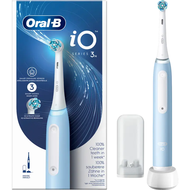 Periuță de dinți electrică Pentru adulți Braun Oral-B iO3 Albastru