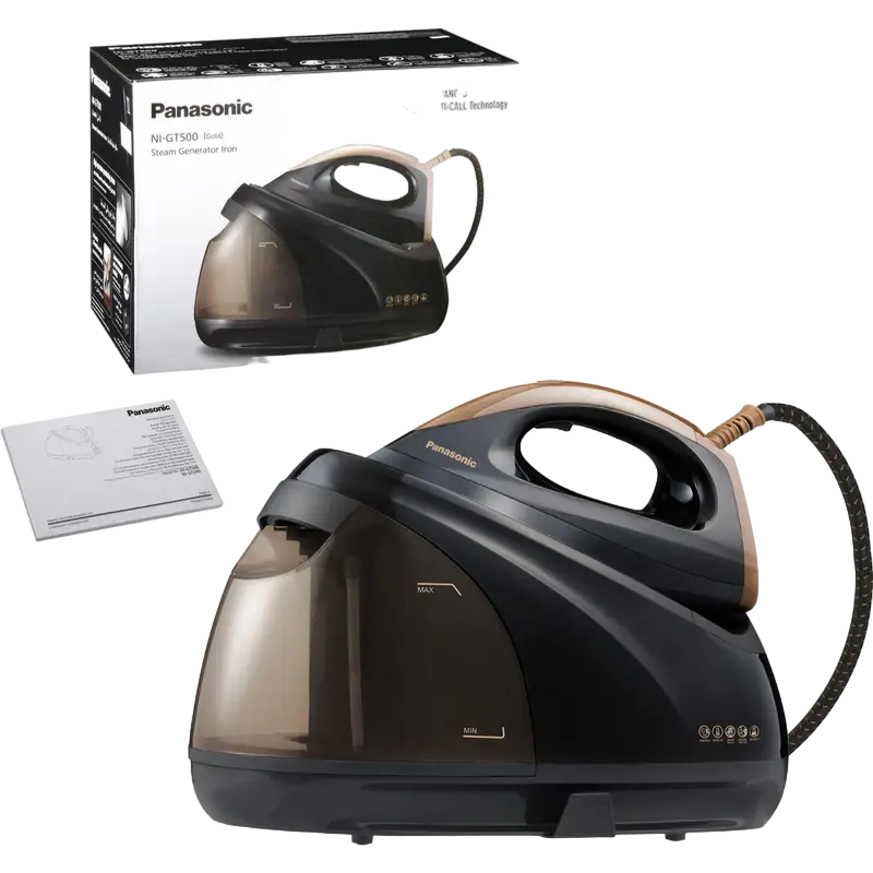 Утюг с парогенератором Panasonic NI-GT500NTW Чёрный
