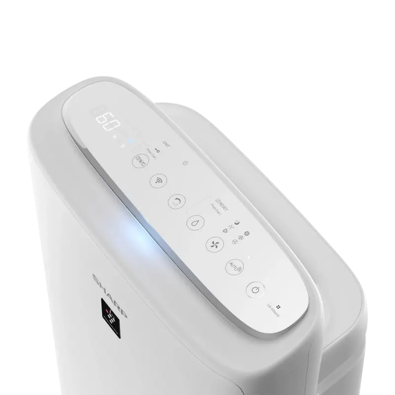 Увлажнитель и очиститель воздуха Sharp KIN52EUL Белый
