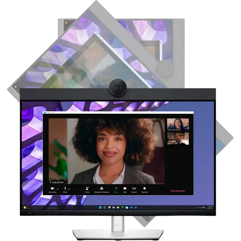 Монитор DELL P2424HEB Чёрный | Серебристый