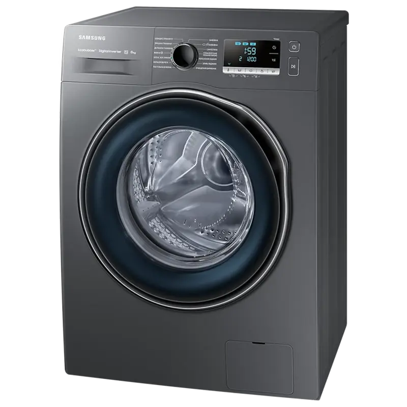 Стиральная машина Samsung WW80J62E0DX/CE Серый