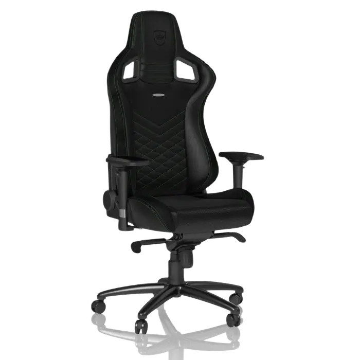 Scaun Gaming Noblechairs Epic PU Piele Negru/Verde