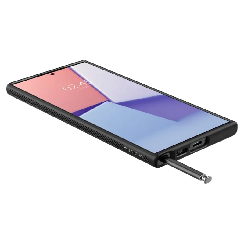 Husă Spigen Samsung Galaxy S23 Ultra Liquid Air Liquid Air Negru mat