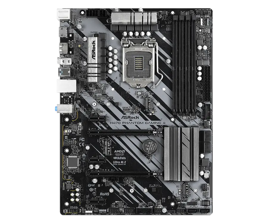 Placă de bază ASRock H470 PHANTOM GAMING 4 LGA1200 ATX