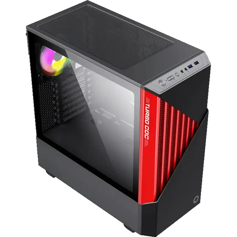 Компьютерный корпус Gamemax CONTACCOC Midi-Tower Черный