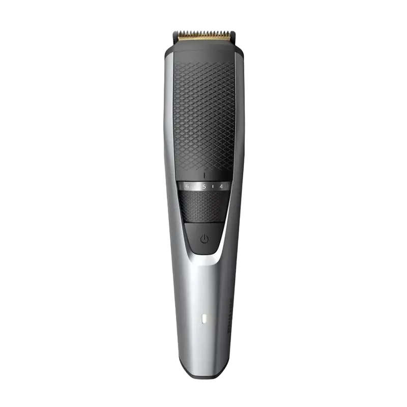 Trimmer pentru bărbați Philips Beardtrimmer Series 3000 Argintiu/Negru