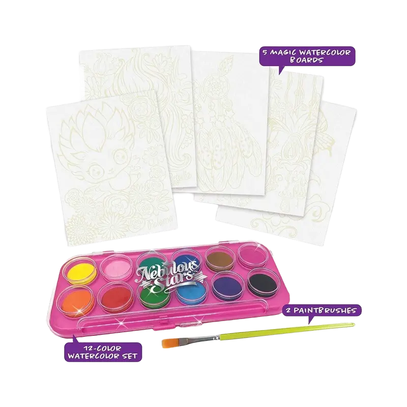 Nebulous Stars Watercolor Petulia