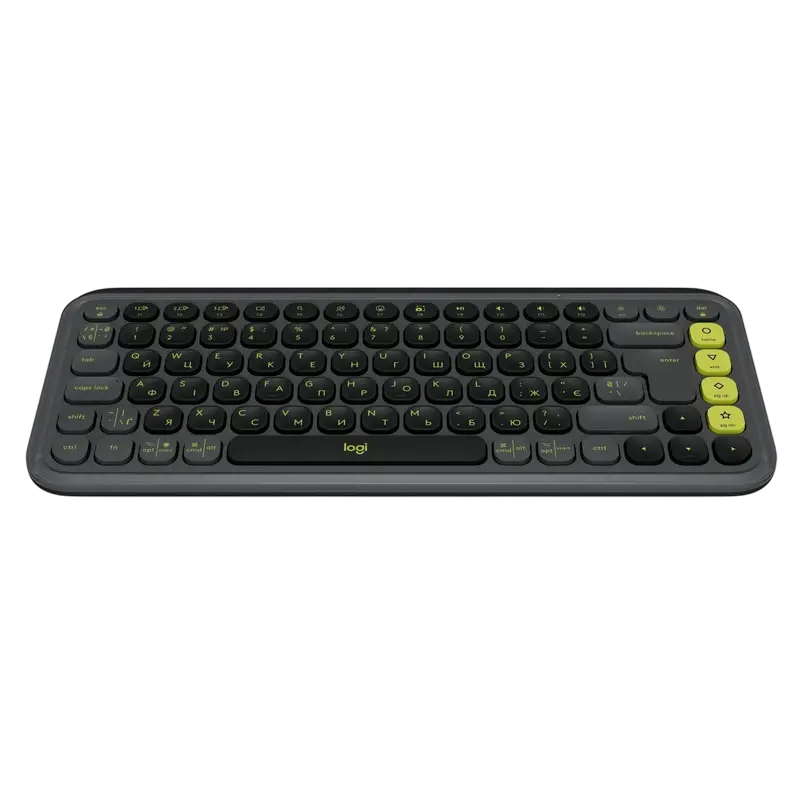 Tastatură Logitech POP ICON Membrană Gri