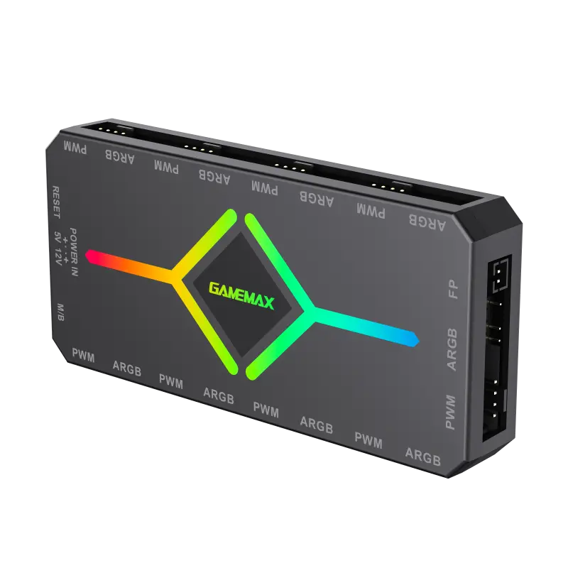 Концентратор вентилятора Gamemax V4.0 ARGB+PWM HUB