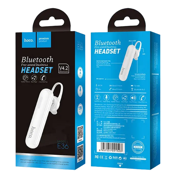 Căști Hoco E36 Alb