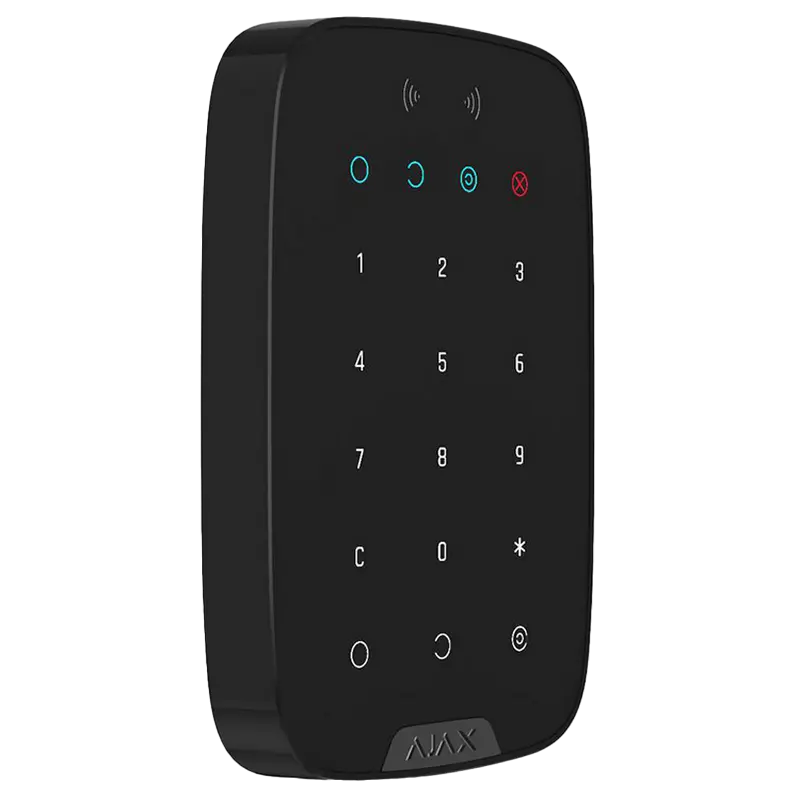 Беспроводная сенсорная клавиатура Ajax KeyPad Черный