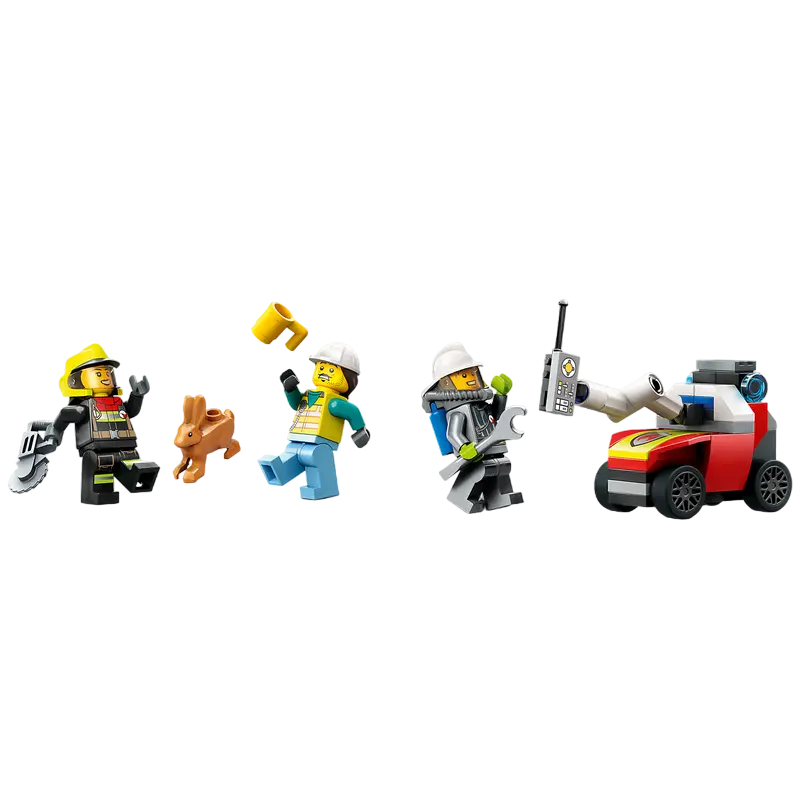 Конструктор LEGO Fire Command Truck Разноцветный