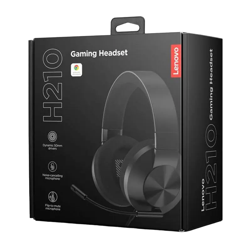 Наушники Lenovo Legion H210 Чёрный