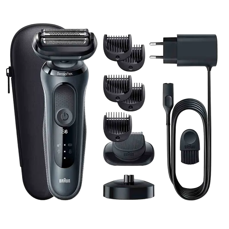 Электробритва мужская Braun Series 6 61-N4500cs Wet & Dry Grey