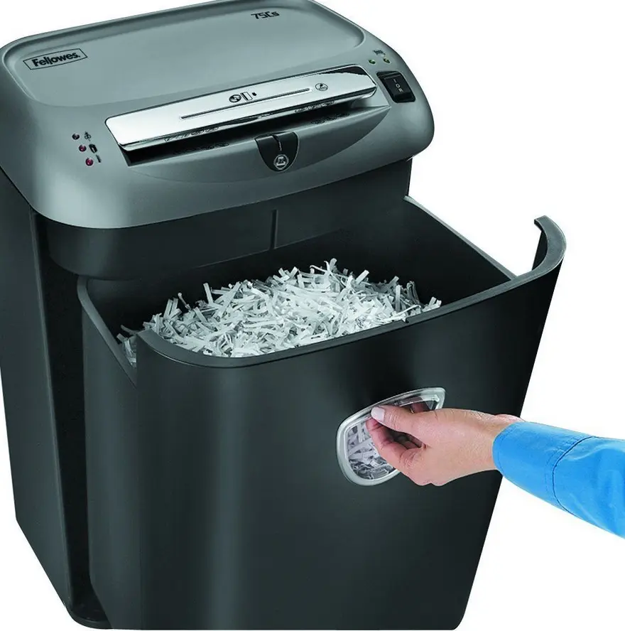 Шредер Fellowes PowerShred® 75CS Черный