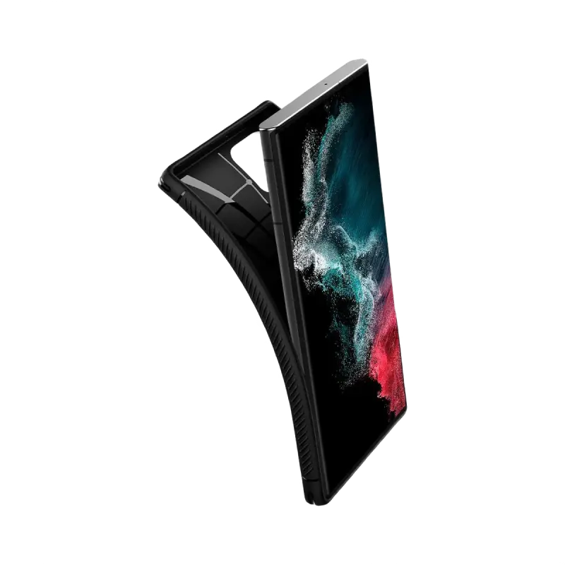 Чехол Spigen Samsung Galaxy S22 Ultra Rugged Armor Rugged Armor Матовый черный