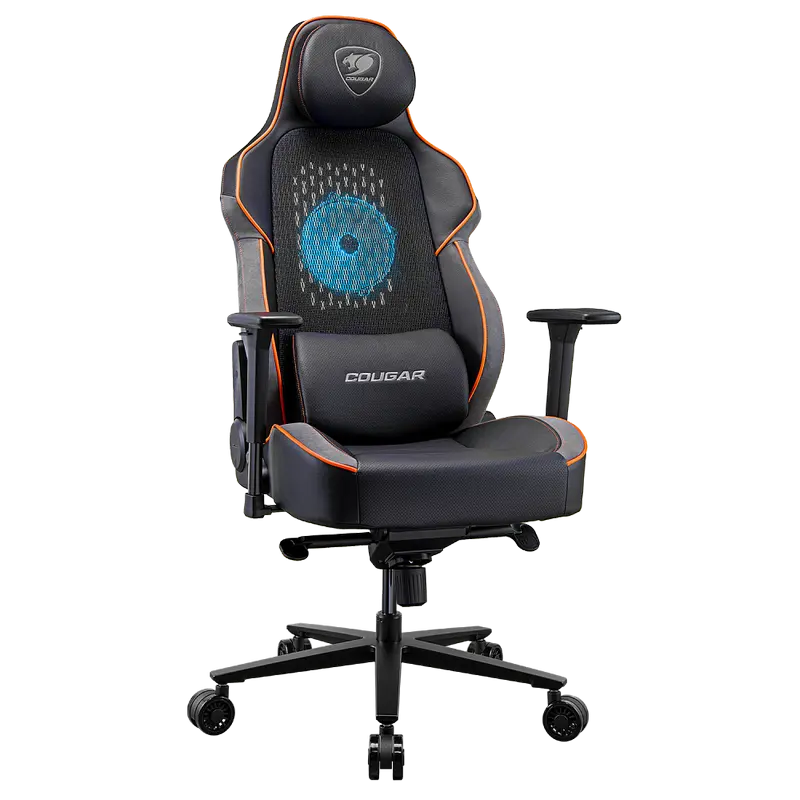 Игровое кресло Cougar NxSys AERO Искусственная кожа Черный | Оранжевый