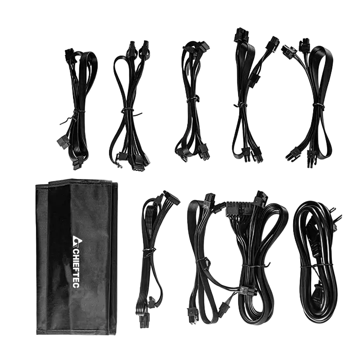 Tip Блок питания для компьютеров Chieftec GPX-850FC PowerUP Series ATX Черный