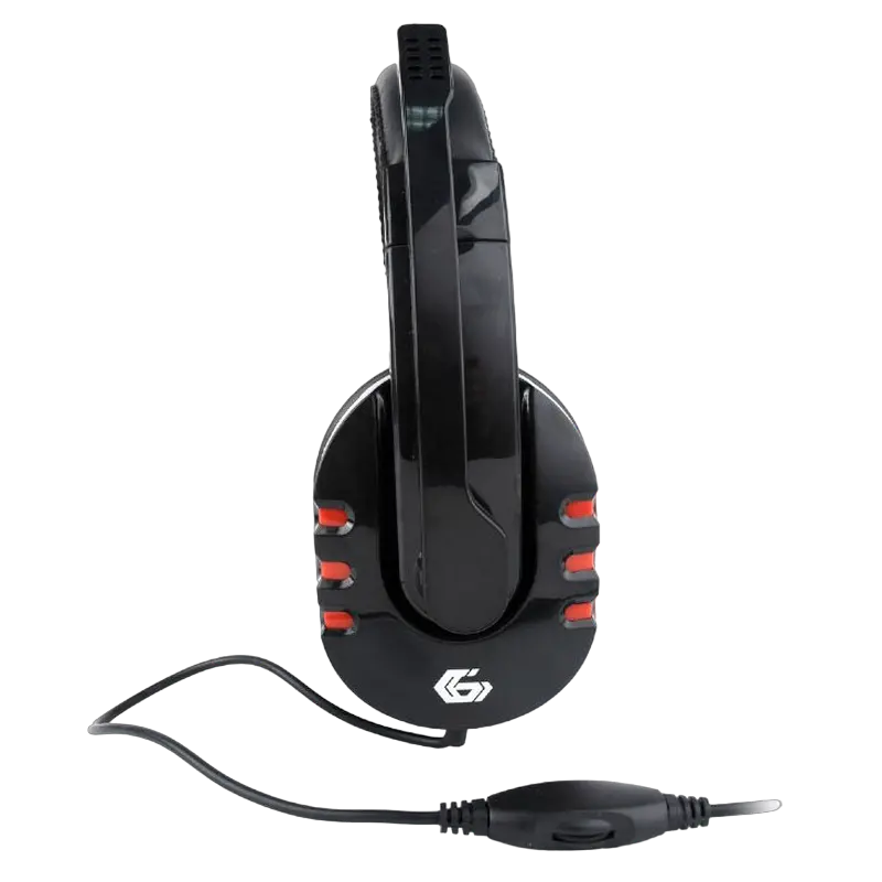 Наушники Gembird GHS-402 Чёрный/Красный