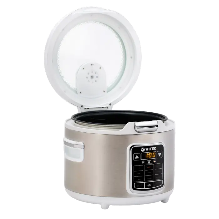 Мультиварка VITEK VT-4281 Нержавеющая сталь | Белый