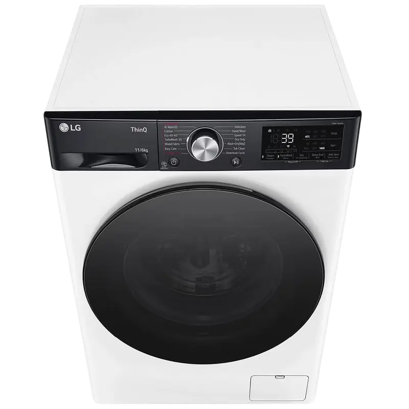 Mașină de spălat cu uscător LG F4DR711S2H Alb