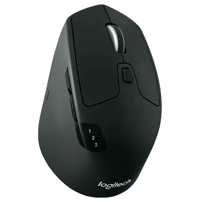 Беcпроводная мышь Logitech M720 Беспроводное Чёрный