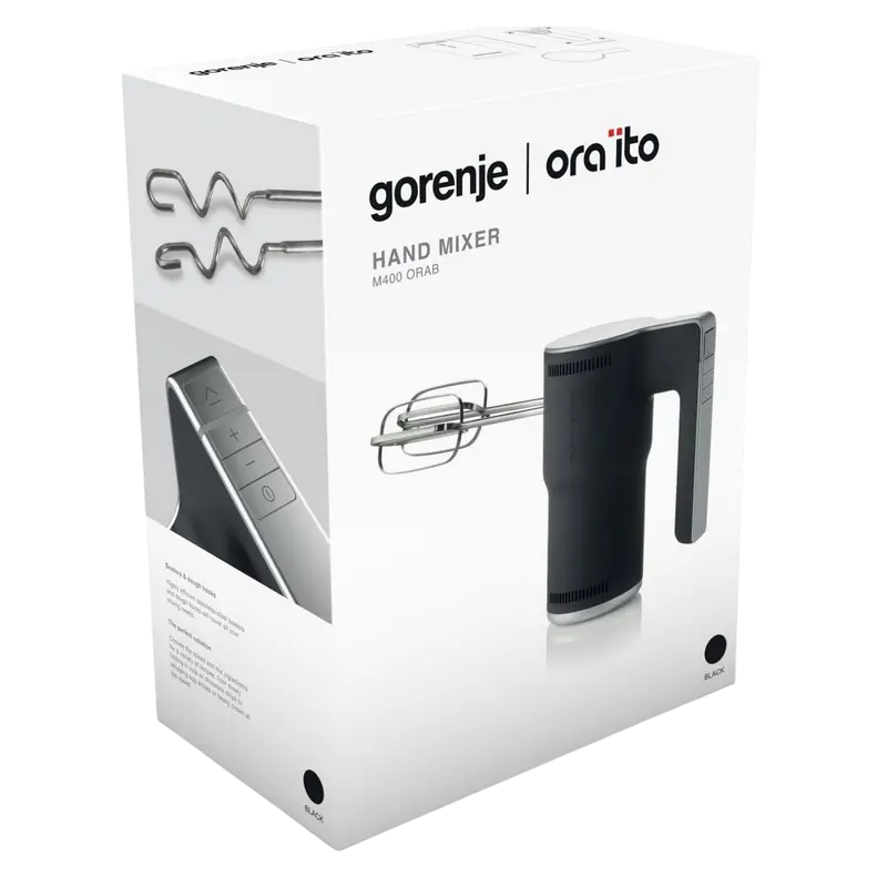 Миксер ручной Gorenje M400ORAB Черный