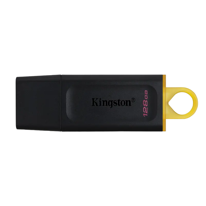 USB Flash накопитель Kingston DataTraveler Exodia 128ГБ Чёрный/Жёлтый