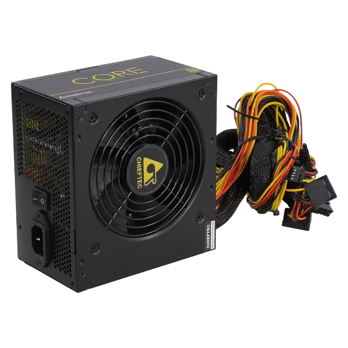 Tip Блок питания для компьютеров Chieftec BBS-600S Core Series ATX Черный