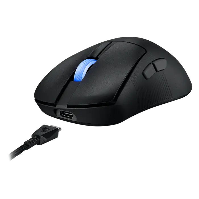Игровая мышь ASUS ROG Keris II Ace Проводное,Беспроводное Чёрный