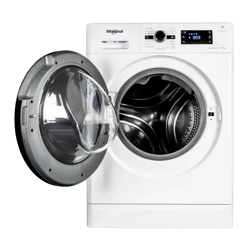 Стирально-сушильная машина Whirlpool FWDG86148B Белый
