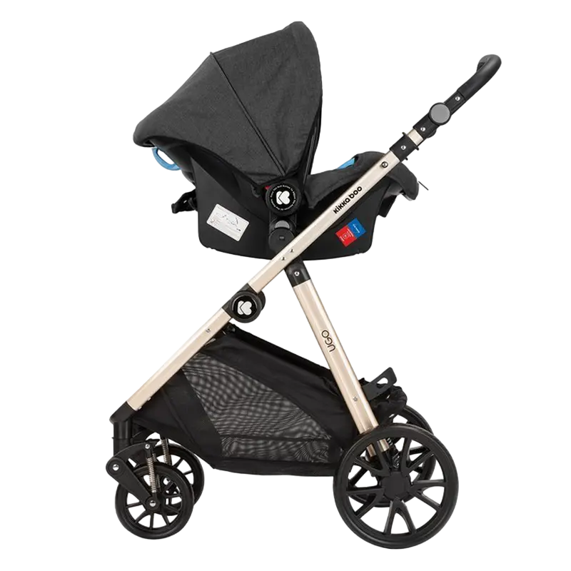Коляска 3-в-1 Kikka Boo Ugo Черный