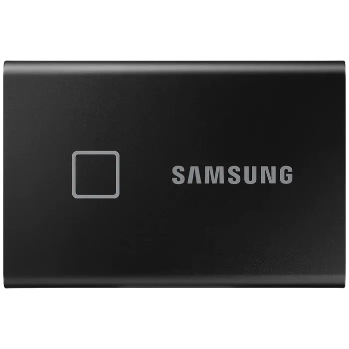 Внешний портативный SSD накопитель Samsung T7 Touch 2 ТБ Чёрный