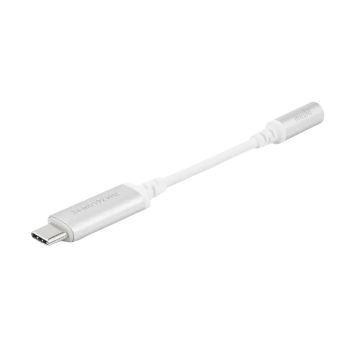 Audio Adaptor Moshi USB-C Digital Audio Adapter Argintiu