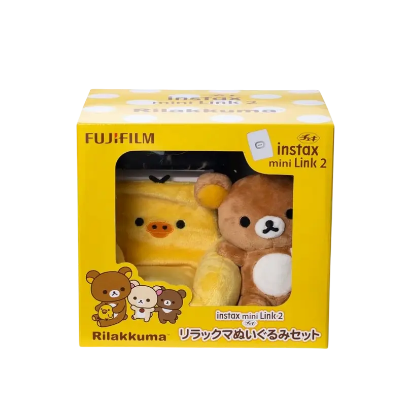Фотопринтер instax Mini Link 2 Rilakkuma Special Edition 62 x 46 мм Белый