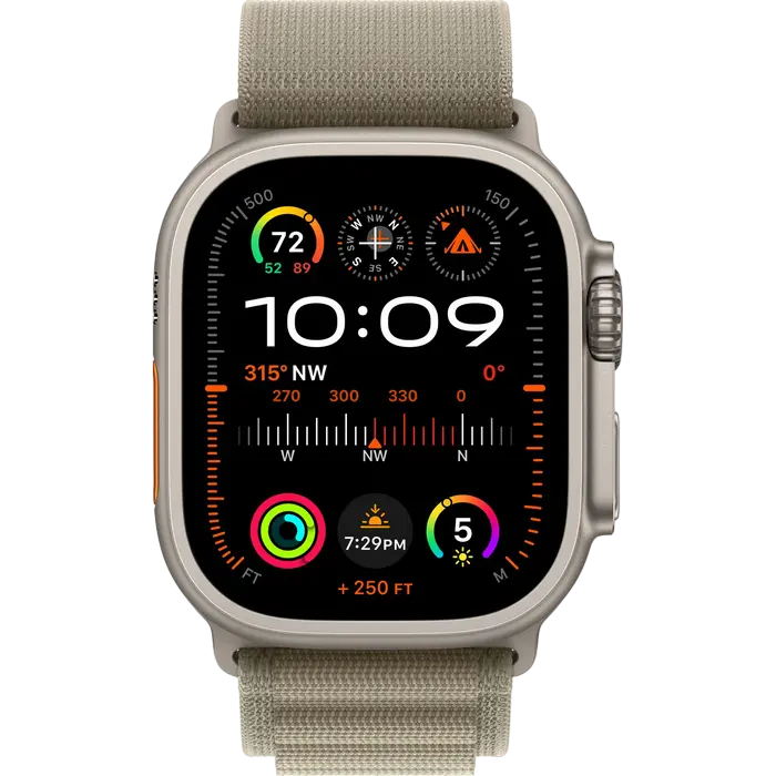 Ceas inteligent Apple Watch Ultra 2 Titanium | Olive