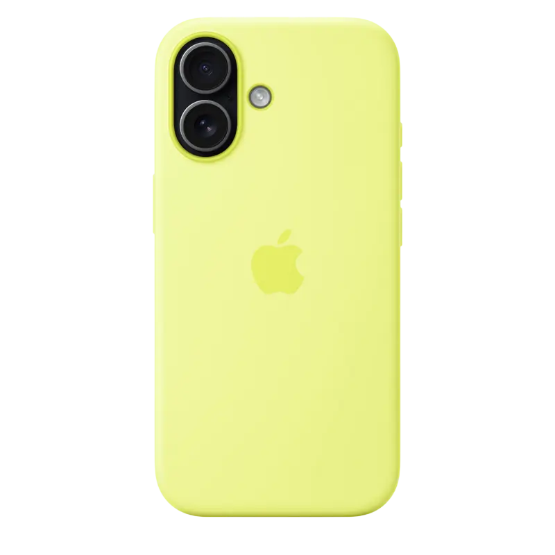 Husă Apple iPhone 17 Silicone Case with MagSafe A3558 Silicone Case with MagSafe Neon Yellow