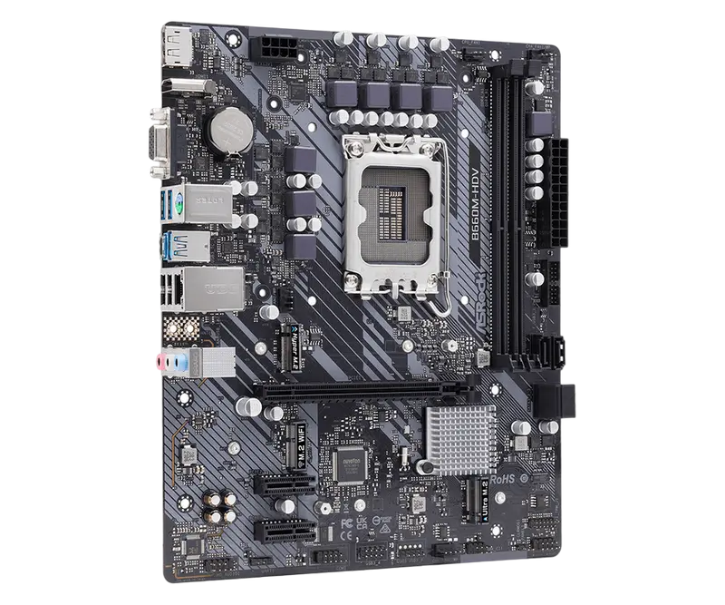 Материнская плата ASRock B660M-HDV LGA1700 Micro-ATX