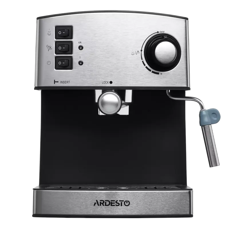 Кофеварка рожковая Ardesto YCM-E1600 Нержавеющая сталь